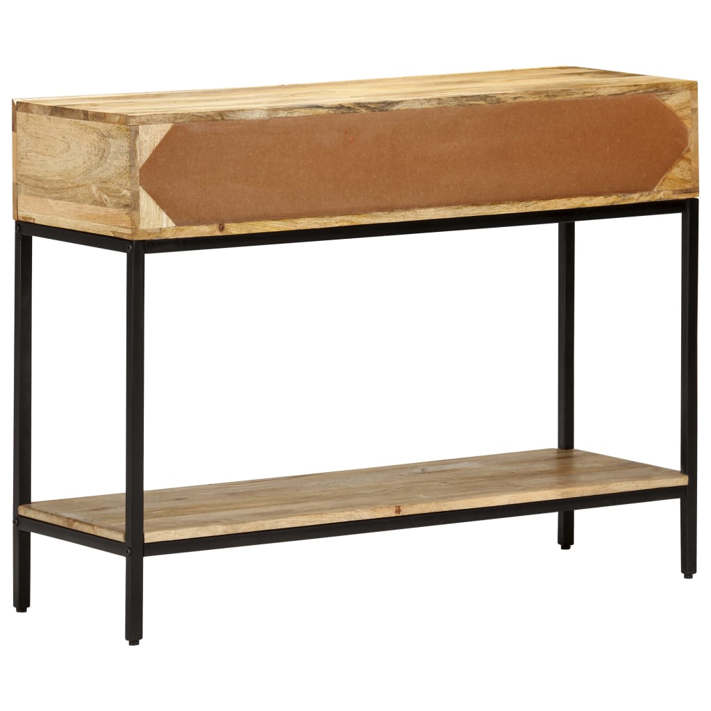 Console table, 100x35x76cm, solid mango wood