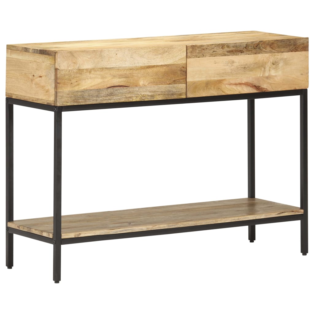 Console table, 100x35x76cm, solid mango wood