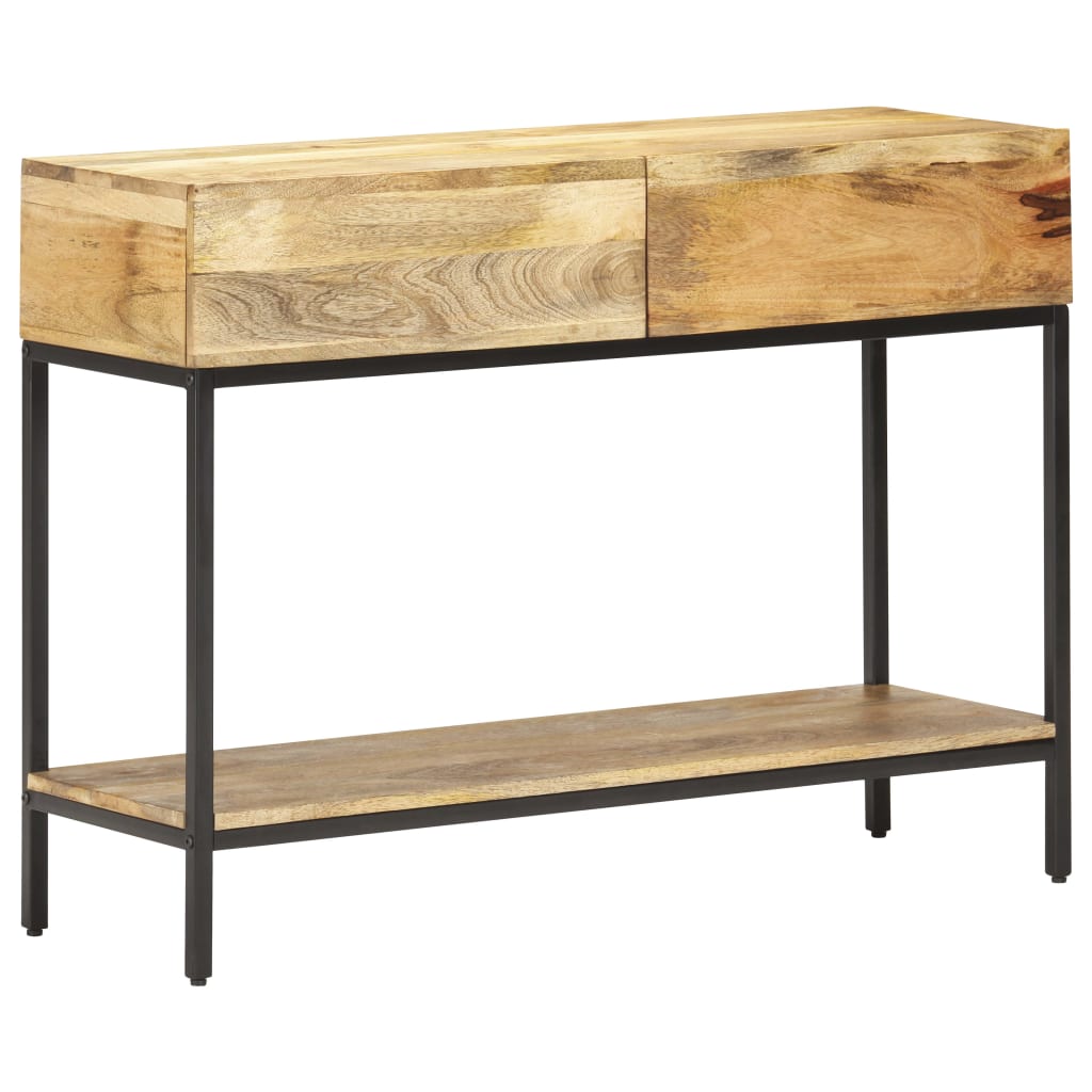 Console table, 100x35x76cm, solid mango wood