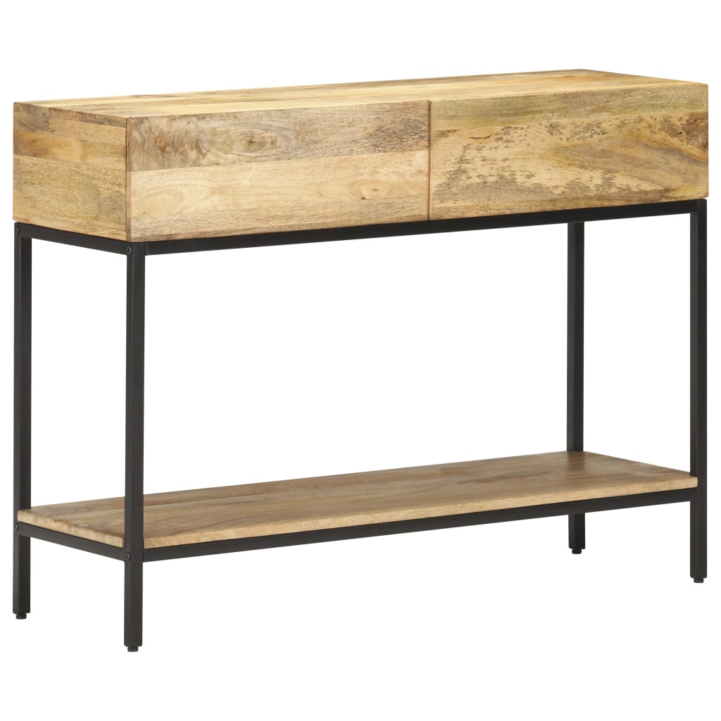 Console table, 100x35x76cm, solid mango wood