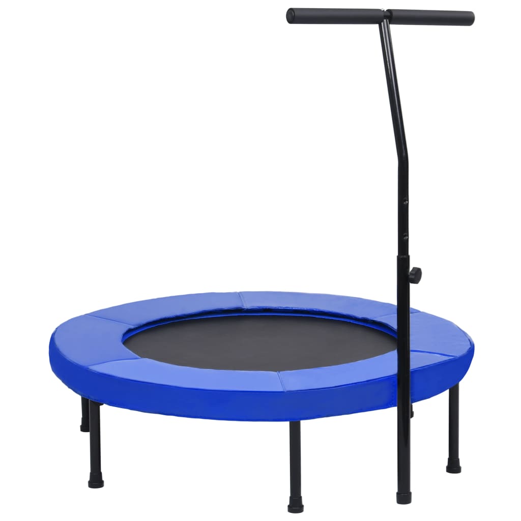 Batuts ar rokturi un drošības pārsegu, 102cm