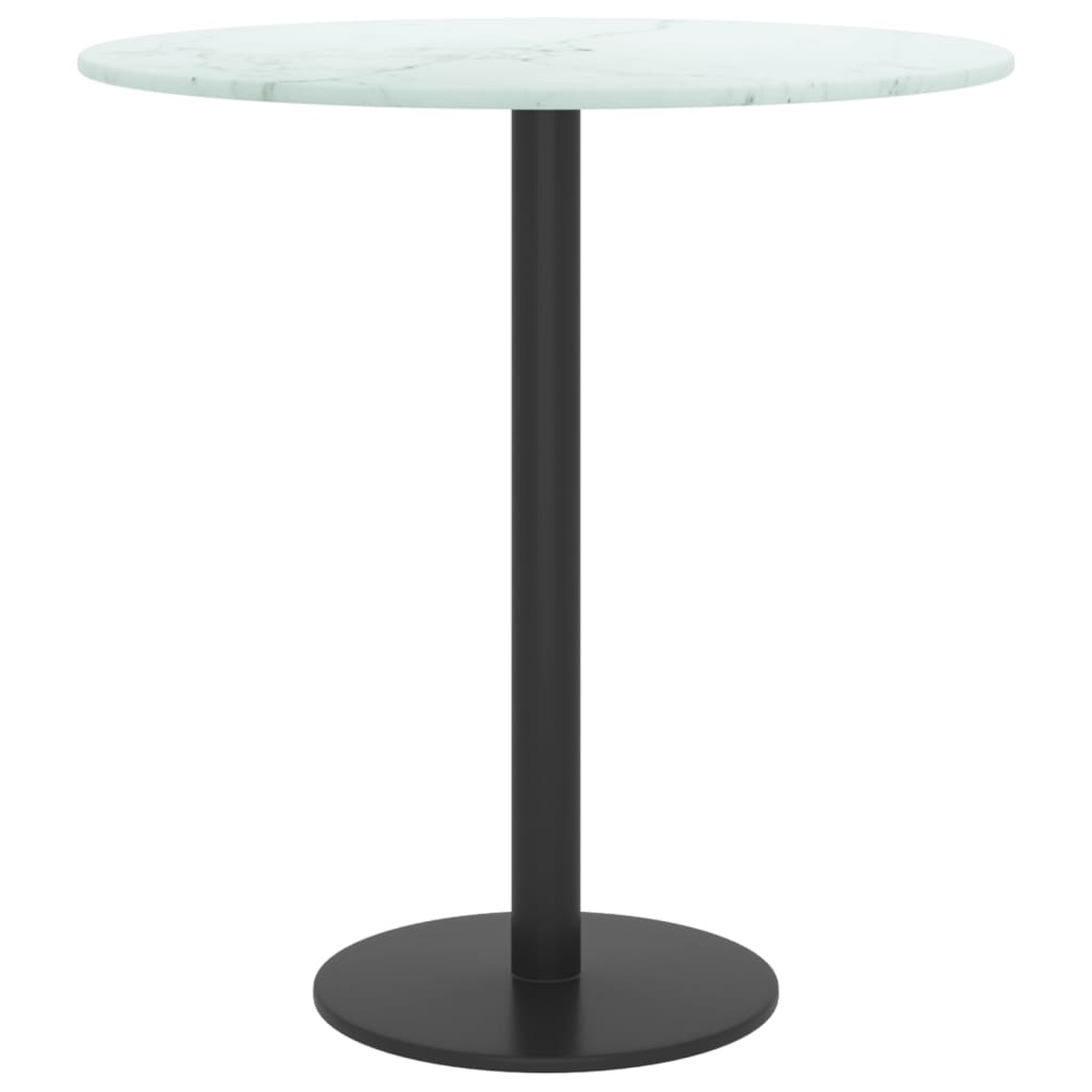 Countertop, white, 40x0.8 cm, tempered glass