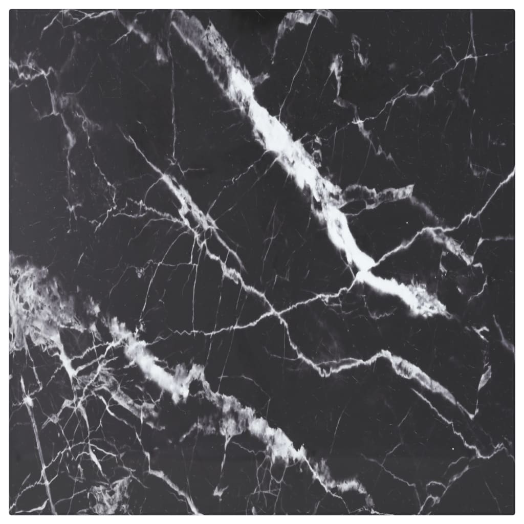 Virsma, melna, 50x50cm, rūdīts stikls, 6mm