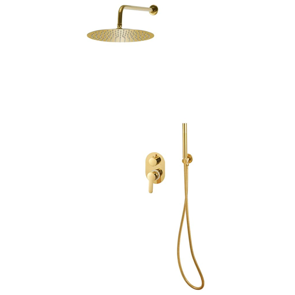 Shower system, gold color, stainless steel 201
