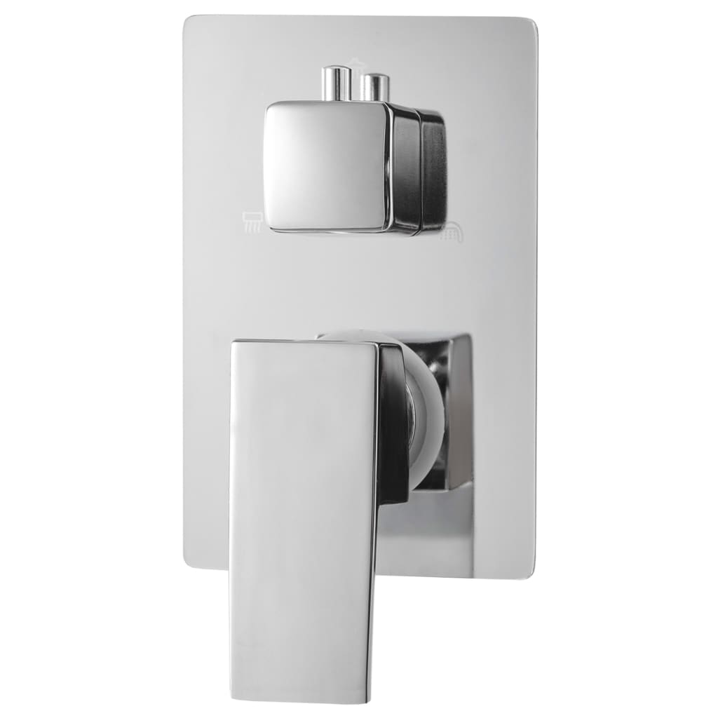 Shower system, silver, stainless steel 201