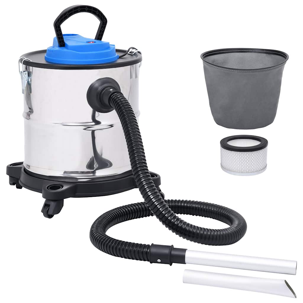 Pelnu sūcējs ar HEPA filtru, nerūsējošais tērauds, 1200W