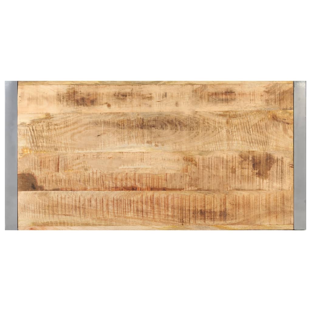 Kafijas galdiņš, 120x60x40cm, neapstrādāta mango koksne