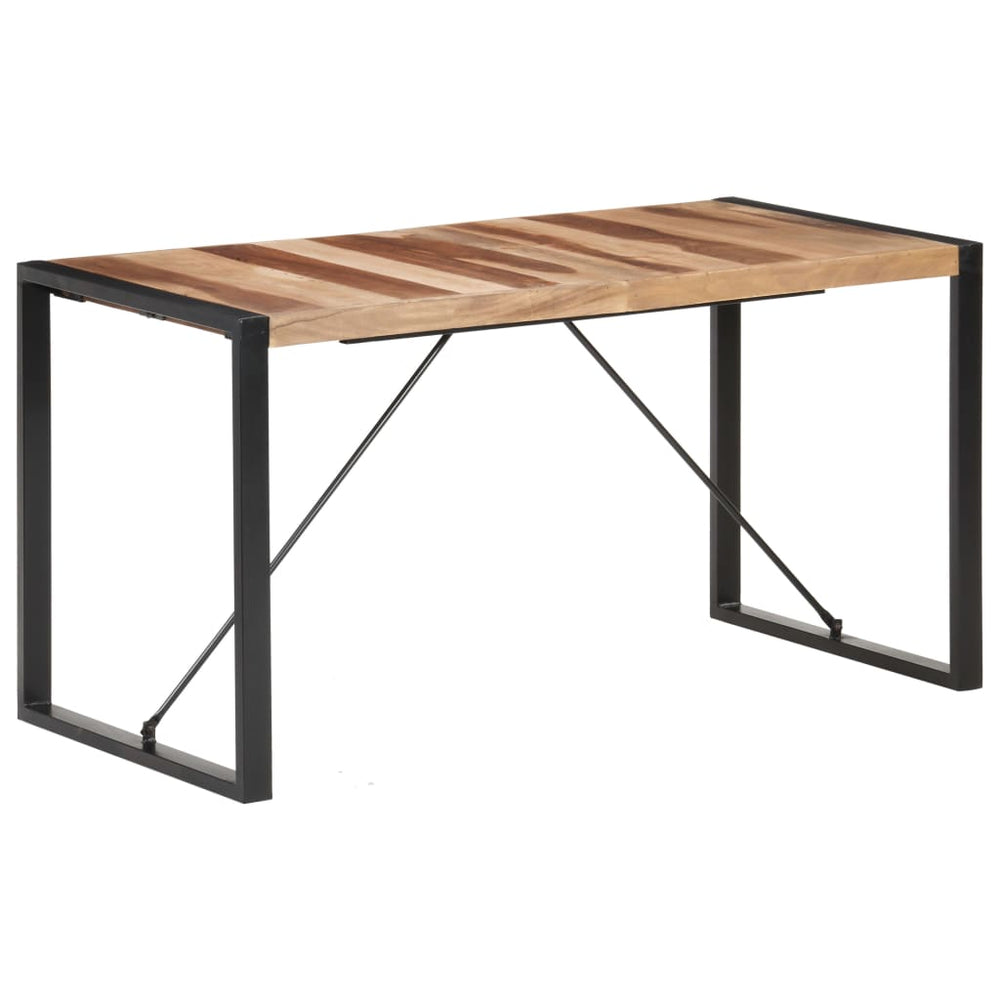 Valgomojo stalas, 140x70x75cm, medienos masyvas