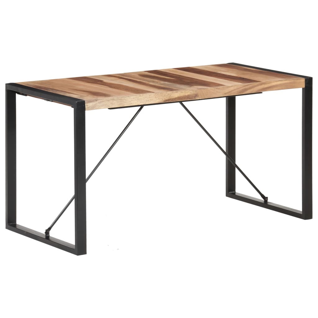 Valgomojo stalas, 140x70x75cm, medienos masyvas