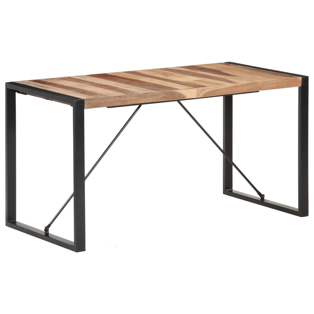 Valgomojo stalas, 140x70x75cm, medienos masyvas