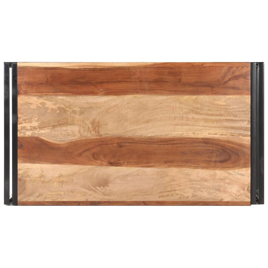 Kavos staliukas, 100x55x45cm, akacijos medienos masyvas