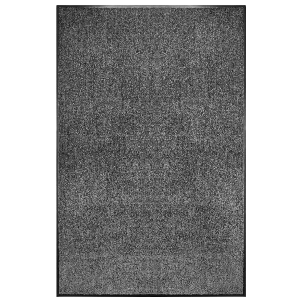 Durų kilimėlis, antracito spalvos, 120x180cm, plaunamas
