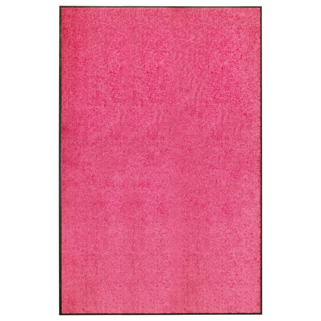 Door mat, pink, 120x180cm, washable
