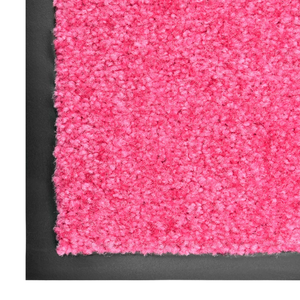 Door mat, pink, 120x180cm, washable