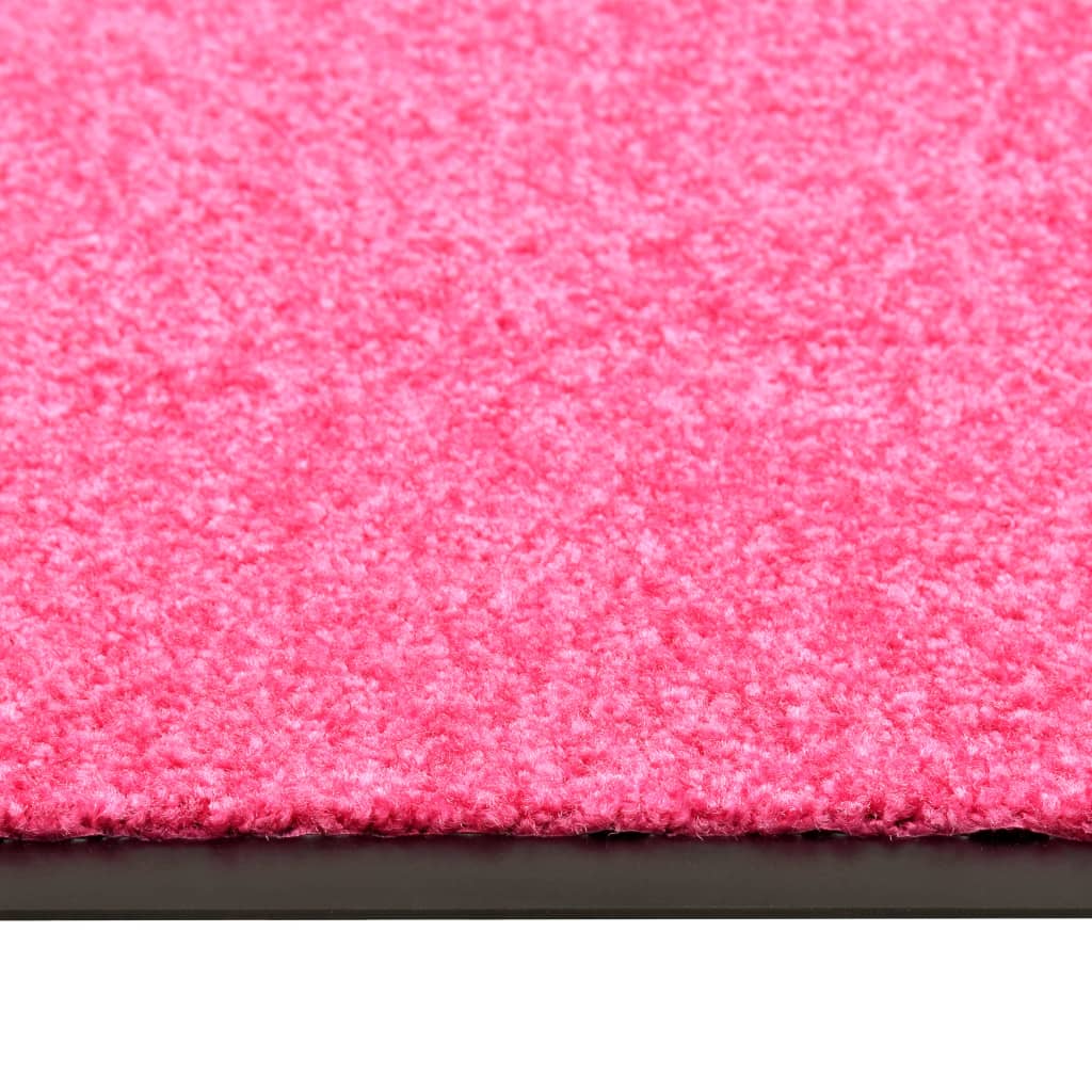 Door mat, pink, 120x180cm, washable