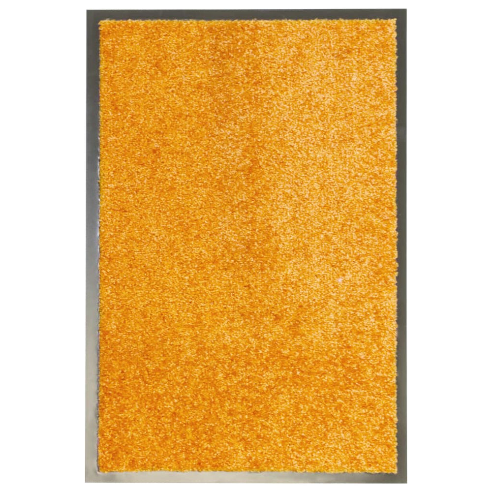 Durvju paklājs, oranžs, 40x60cm, mazgājams
