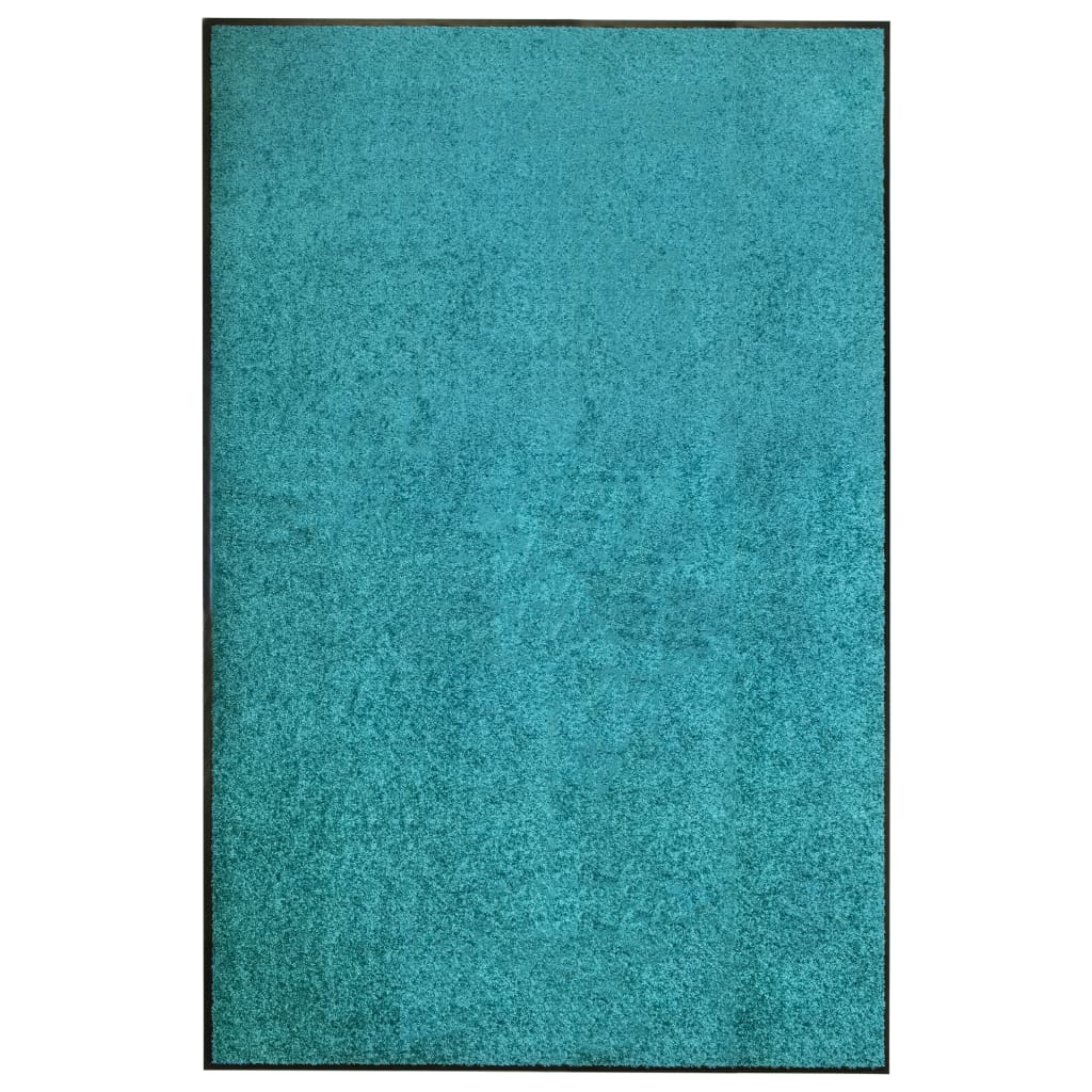Durvju paklājs, gaiši zils, 120x180cm, mazgājams