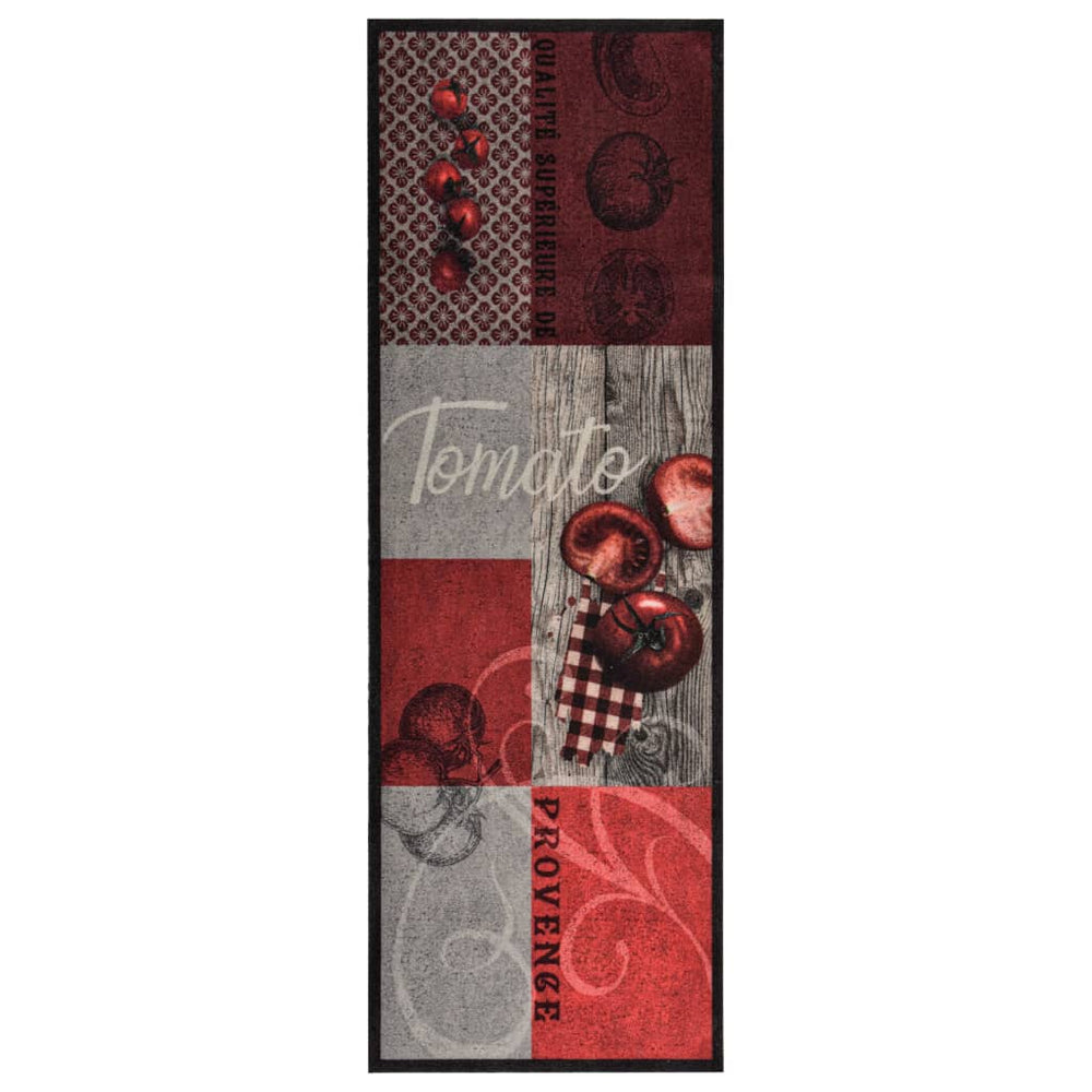 Virtuves paklājs, 45x150cm, mazgājams, ar uzrakstu Tomato