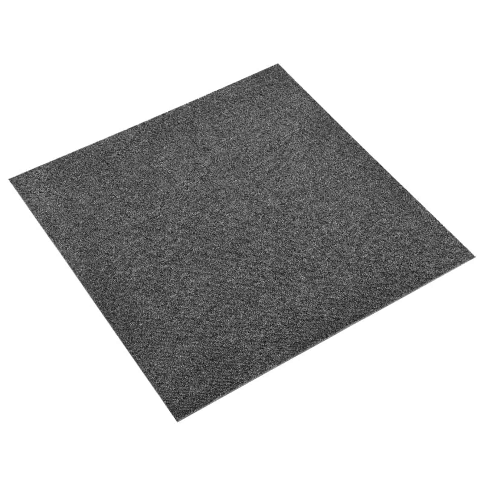Paklājs 20 gab. Antracītpelēks 50 x 50 cm 100% polipropilēns