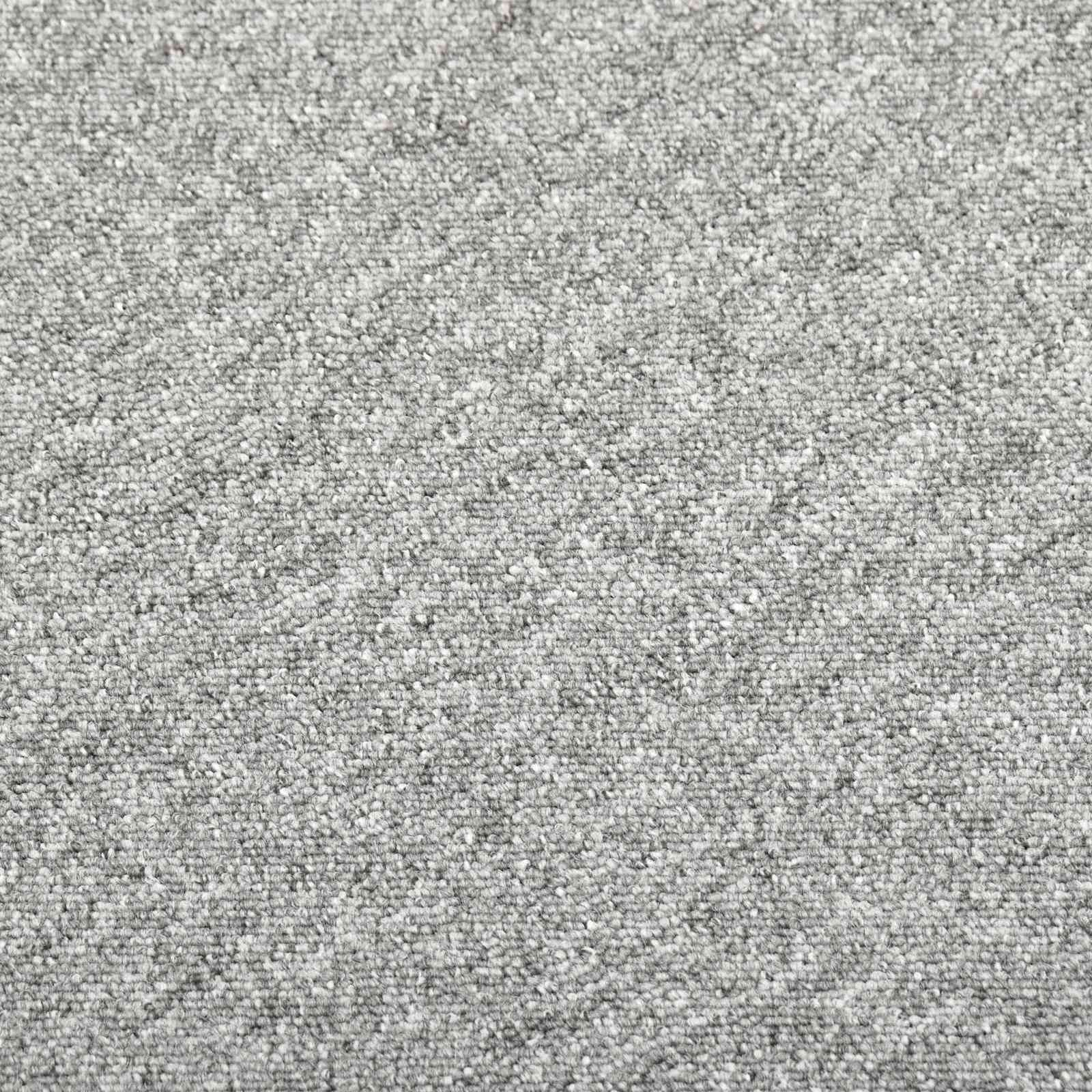 Carpet tiles 20 pcs Light grey 50 x 50 cm 100% polypropylene