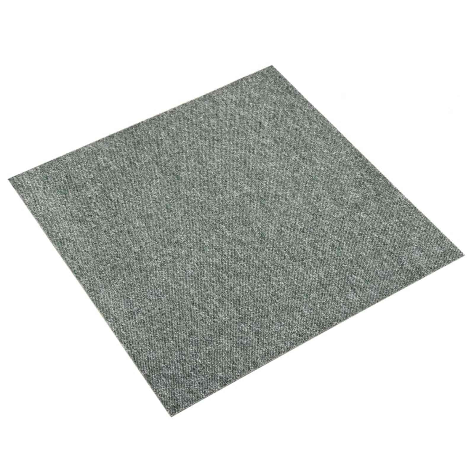 Paklājs 20 gab. Zaļš 50 x 50 cm 100% polipropilēns