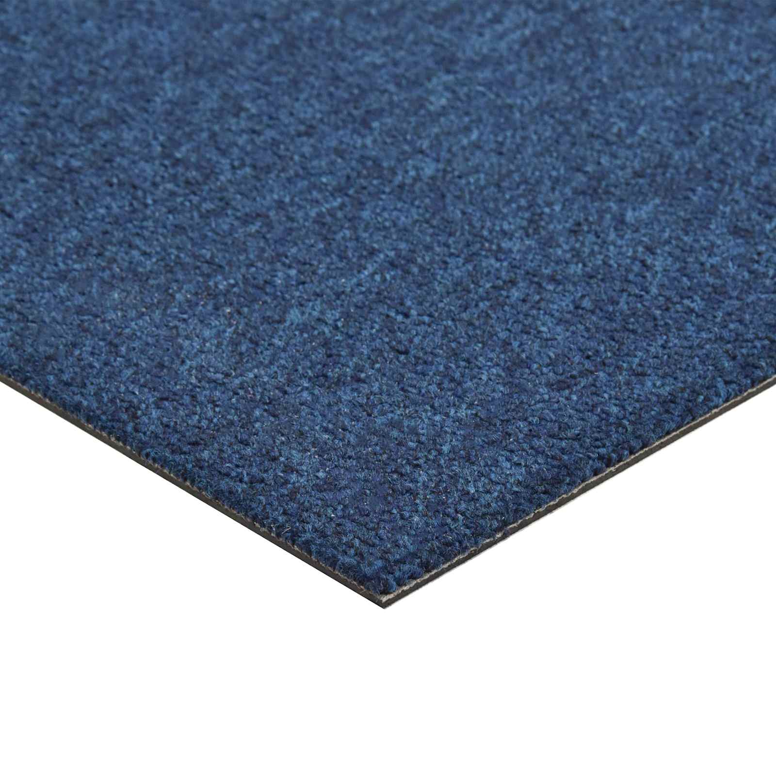 Kilimas 20 pcs Tamsiai mėlyna 50 x 50 cm 100% polipropileno