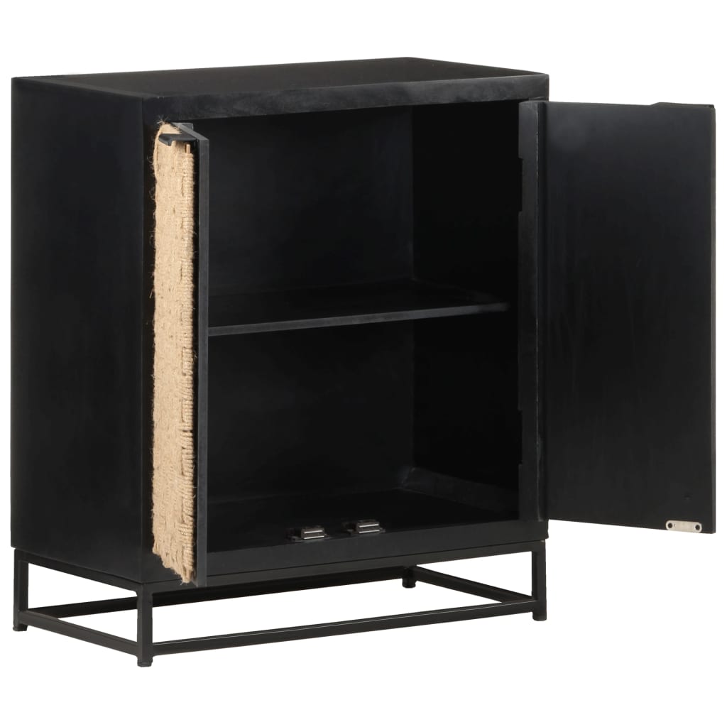 Side cabinet, 60x35x70cm, solid mango wood
