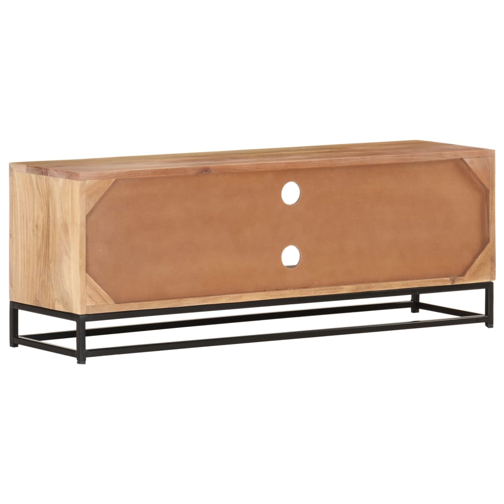 TV cabinet, 110x30x40cm, solid acacia wood