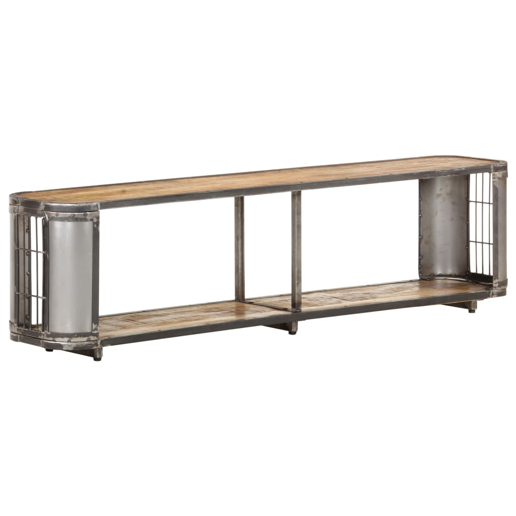 TV cabinet, 150x30x40cm, solid mango wood