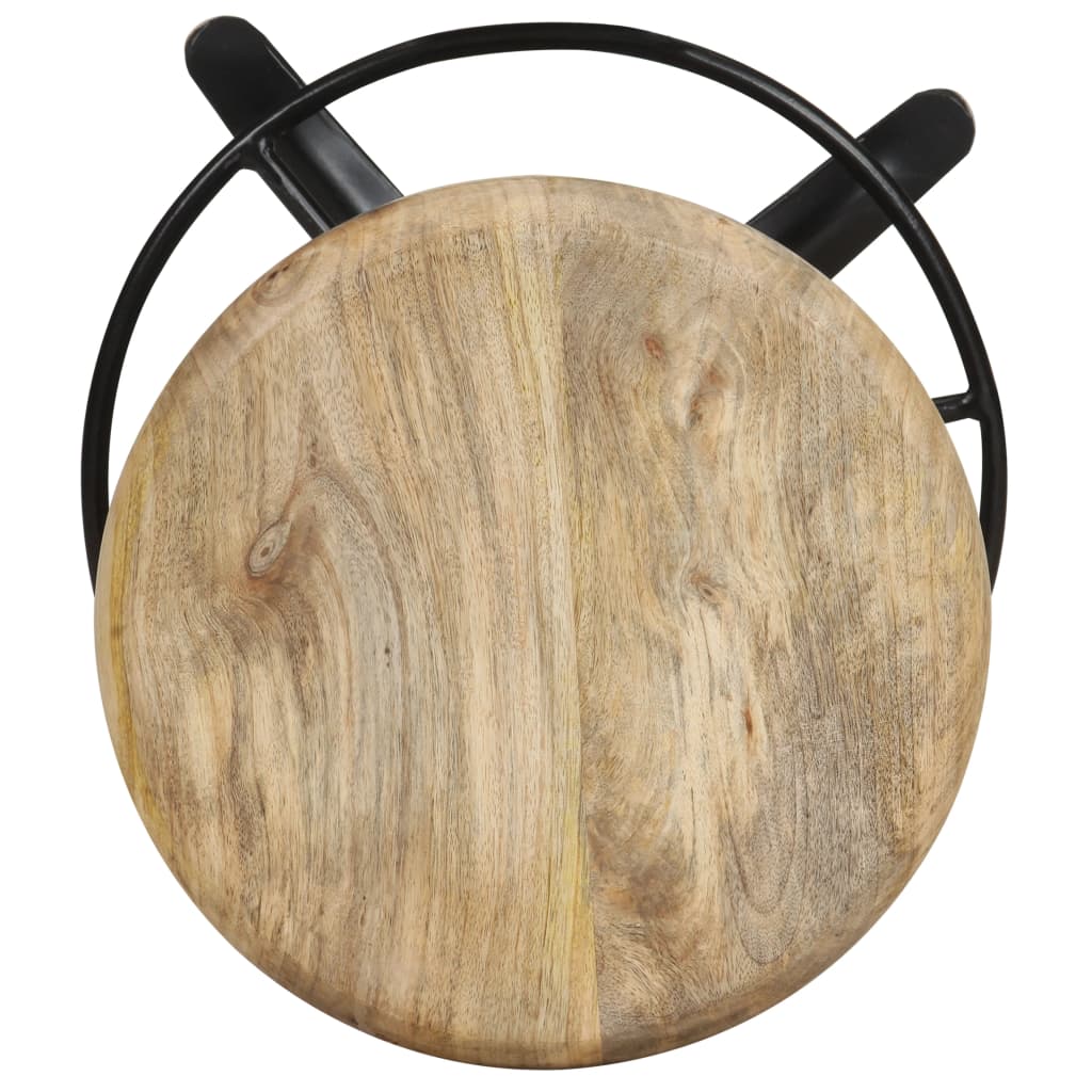Baro taburetės, 2vnt., 52cm, mango medienos masyvas