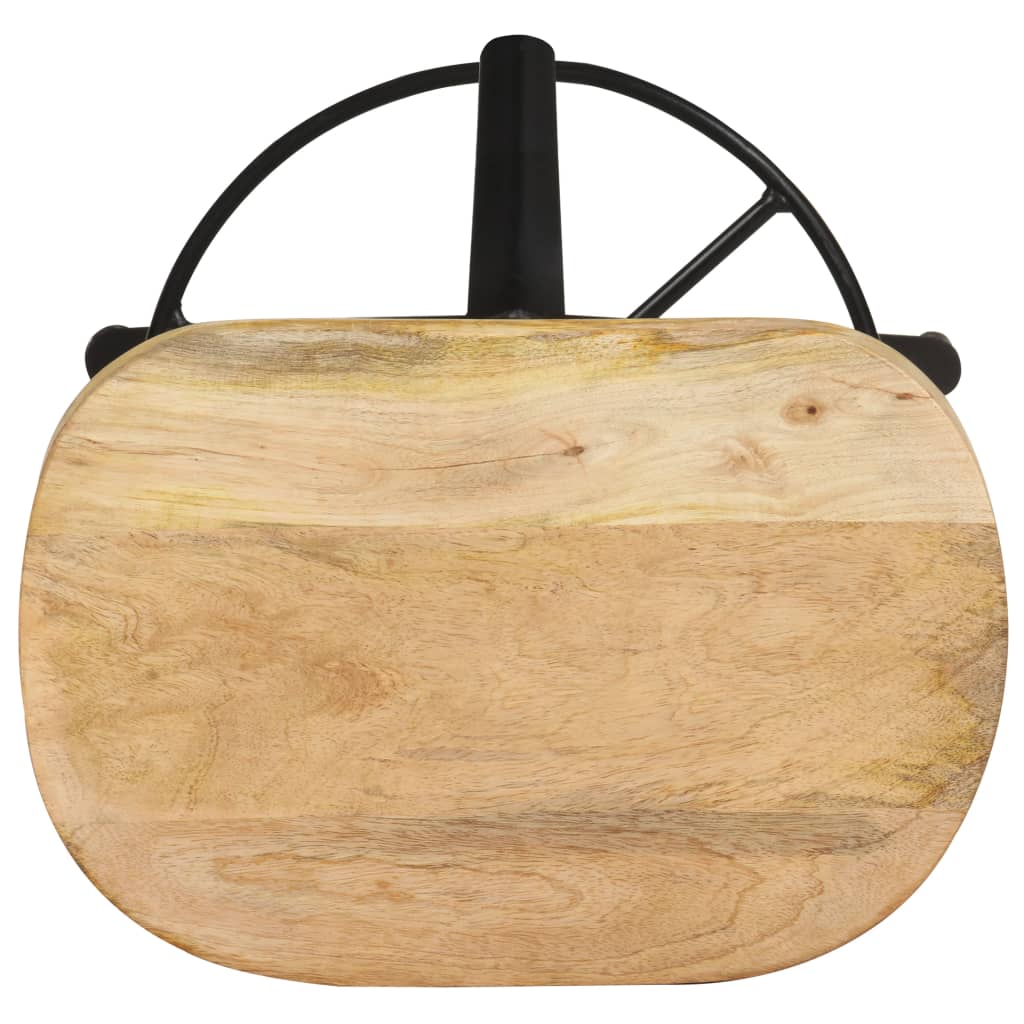 Baro taburetės, 2vnt., 52cm, mango medienos masyvas