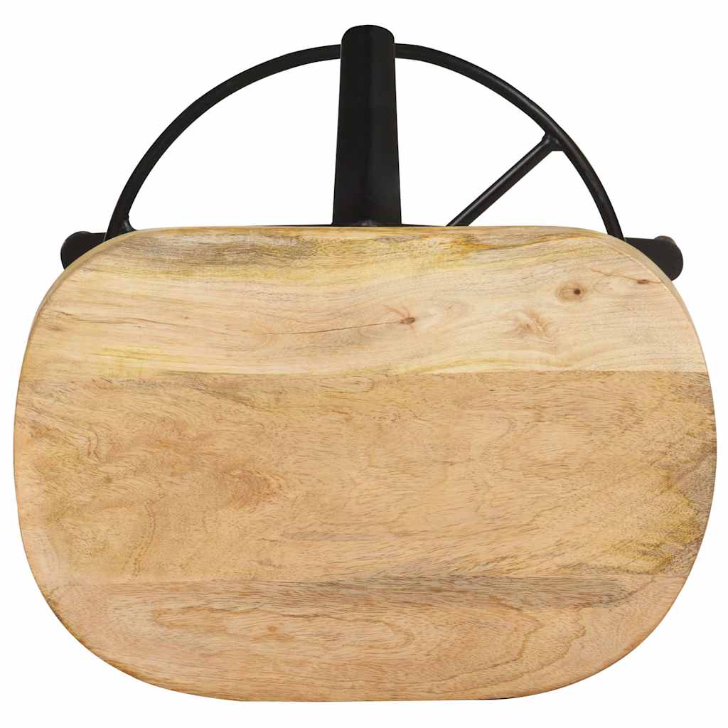 Baro taburetės, 2vnt., 52cm, mango medienos masyvas