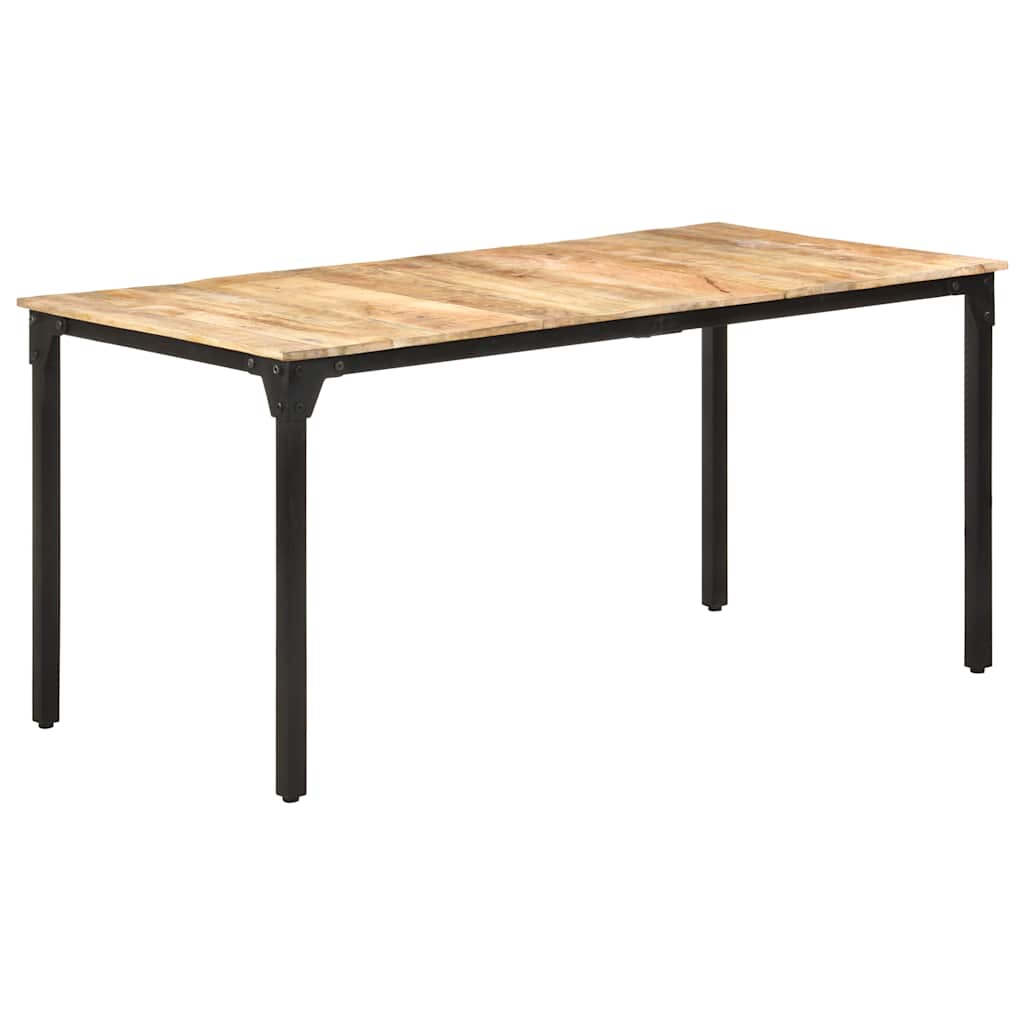 Ēdamgalds, 160x80x76cm, neapstrādāts mango koks