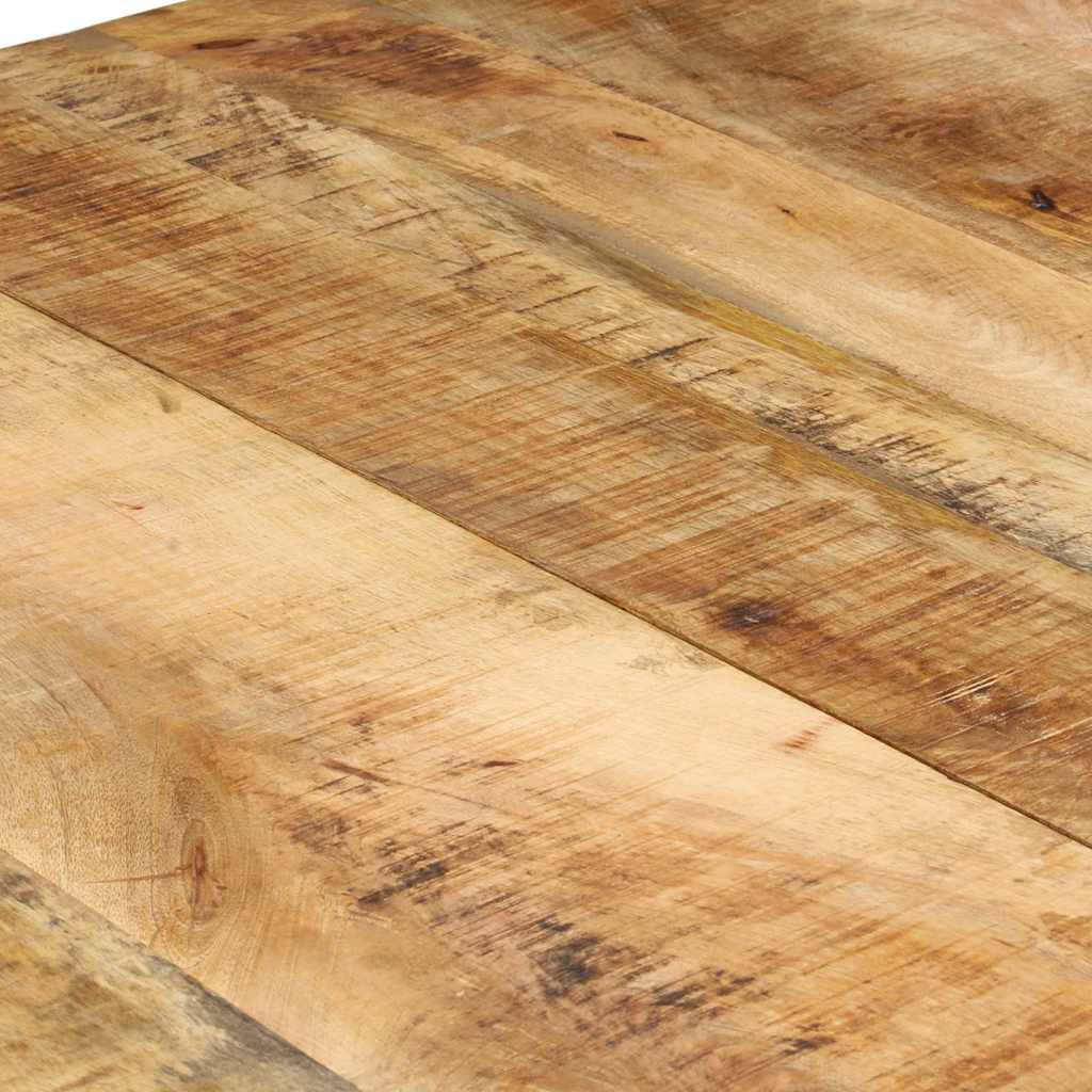 Dining table, 180x90x76cm, rough mango wood