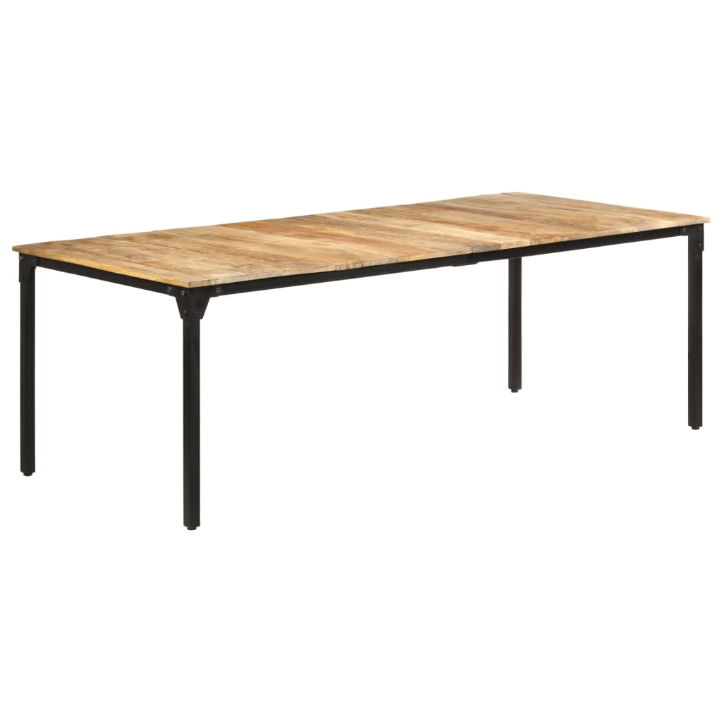 Dining table, 220x100x76cm, untreated mango wood
