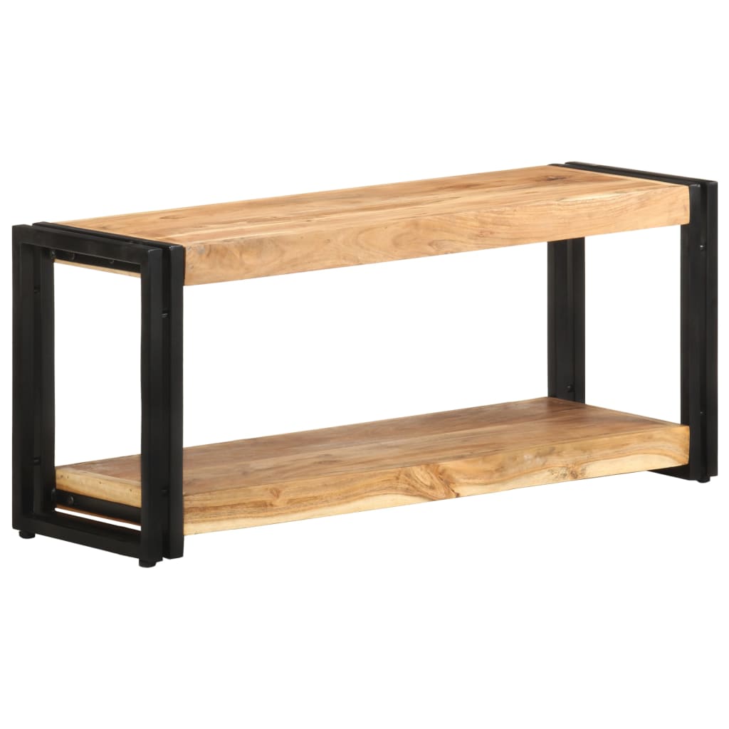 TV cabinet, 90x30x40cm, solid acacia wood