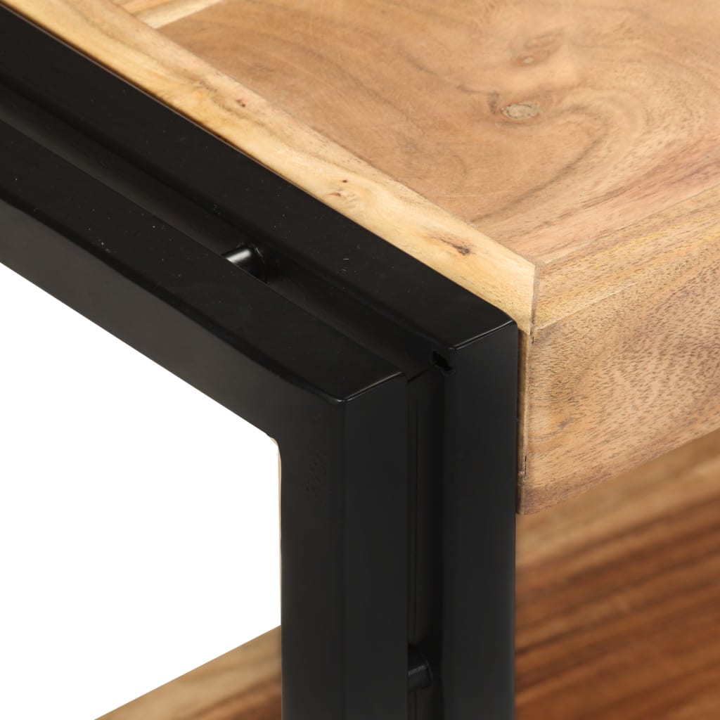 TV cabinet, 90x30x40cm, solid acacia wood