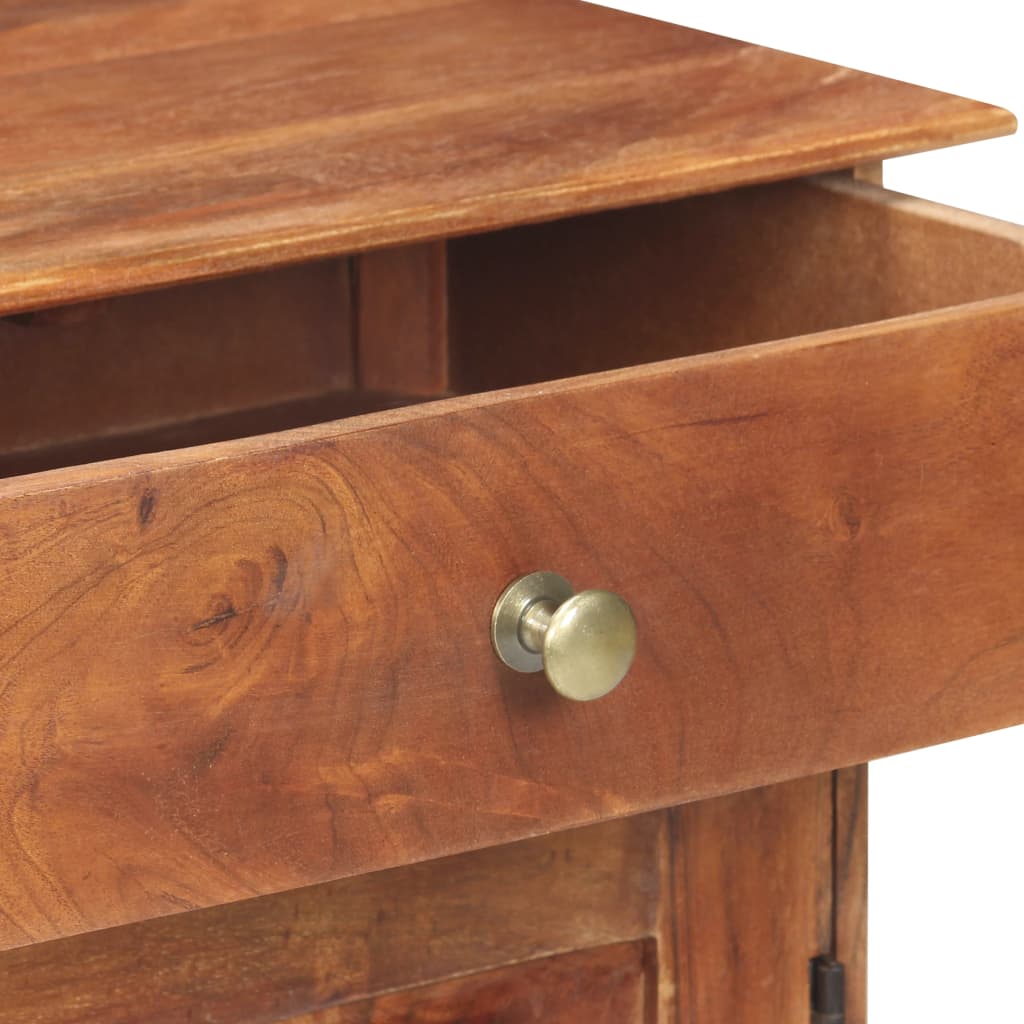 Sideboard, 135x35x75cm, solid acacia wood