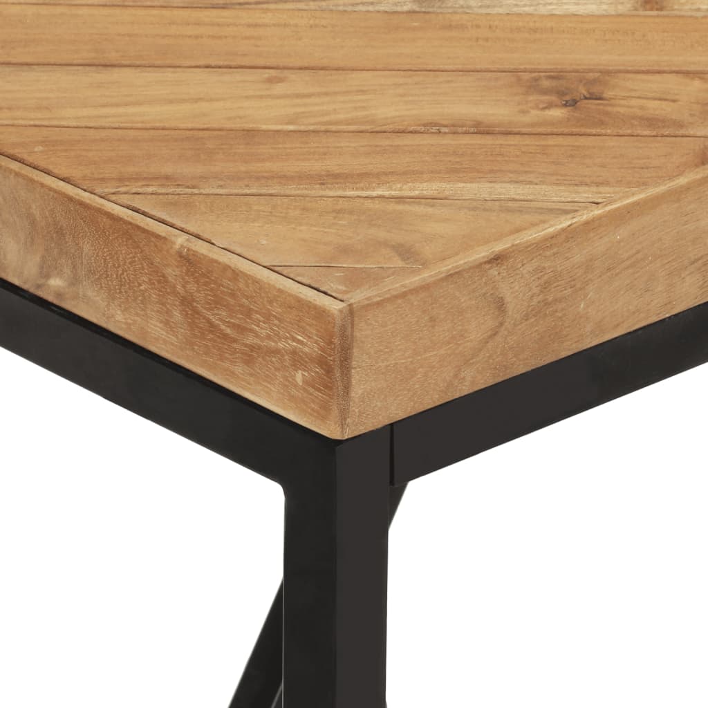 Dining table, 120x60x76cm, acacia and mango wood