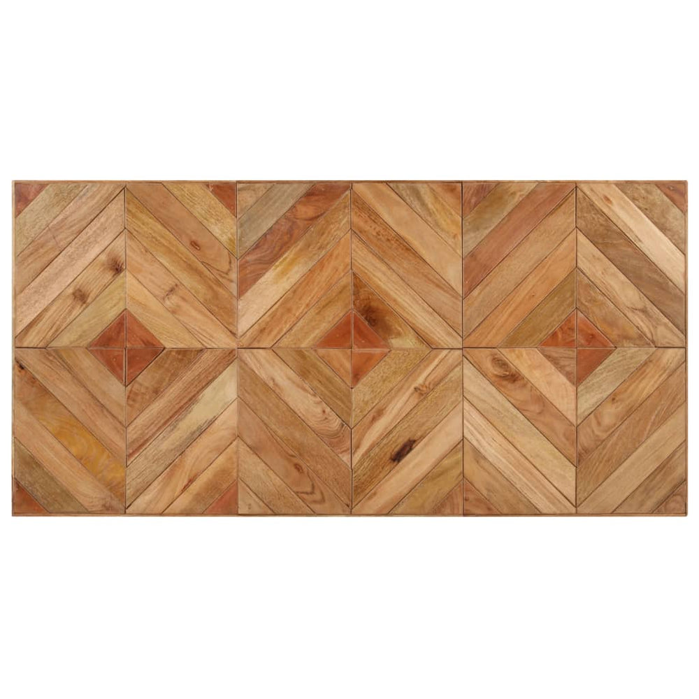 Valgomojo stalas, 140x70x76cm, akacija ir mango mediena