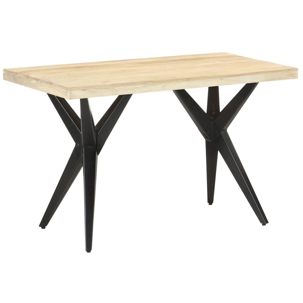 Valgomojo stalas, 120x60x76cm, mango medienos masyvas