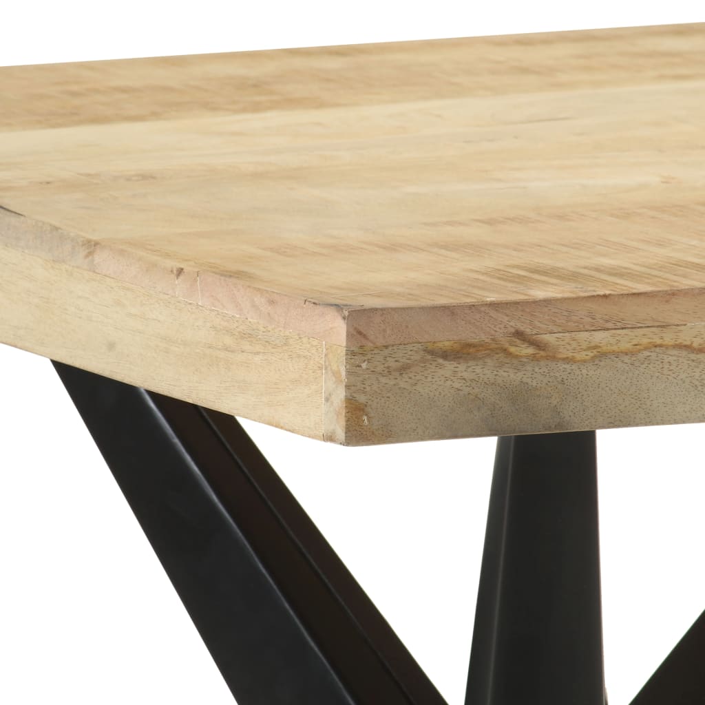 Valgomojo stalas, 120x60x76cm, mango medienos masyvas