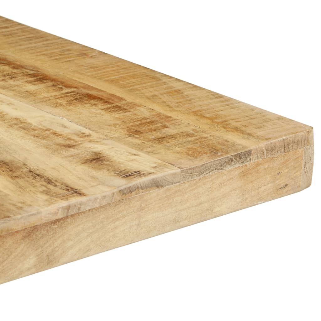 Valgomojo stalas, 160x80x76cm, neapdorota mango mediena