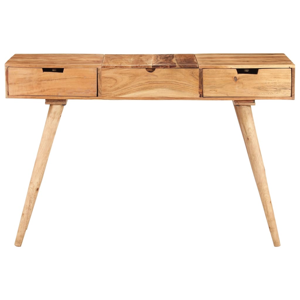 Kosmētikas galdiņš ar spoguli, 112x45x76cm, akācija