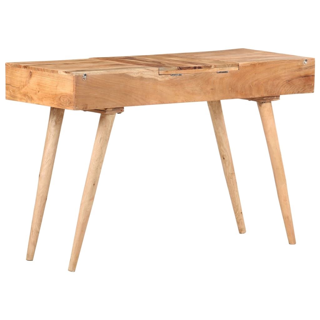 Kosmētikas galdiņš ar spoguli, 112x45x76cm, akācija