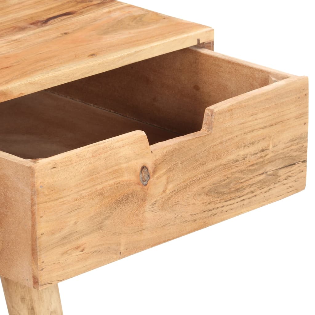 Kosmētikas galdiņš ar spoguli, 112x45x76cm, akācija