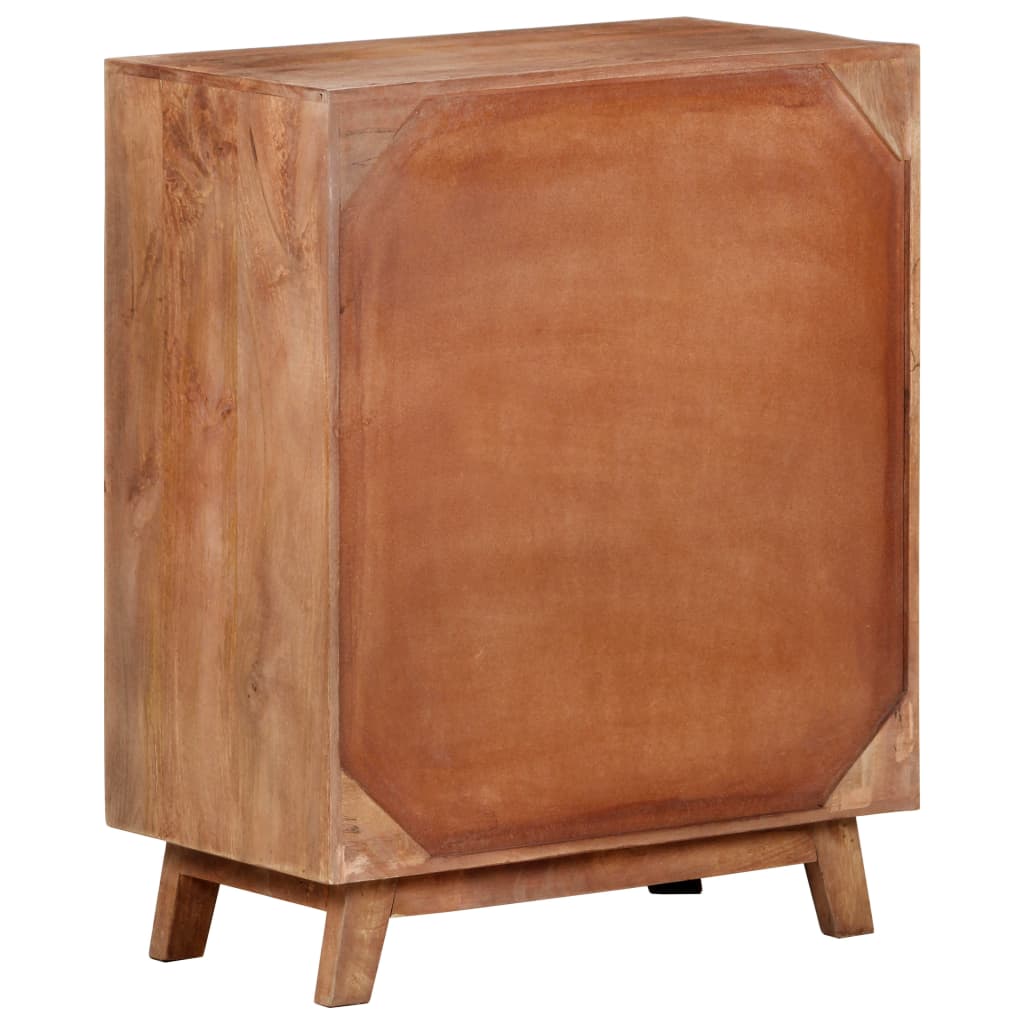 Sānu skapītis, 61x35x76cm, masīva mango koksne
