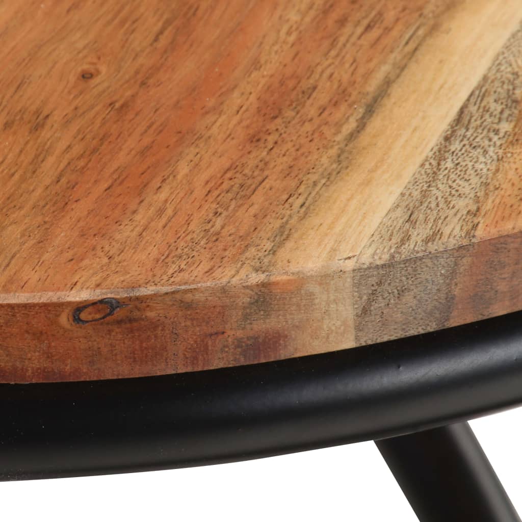 Coffee table, 40x40x52cm, solid acacia wood