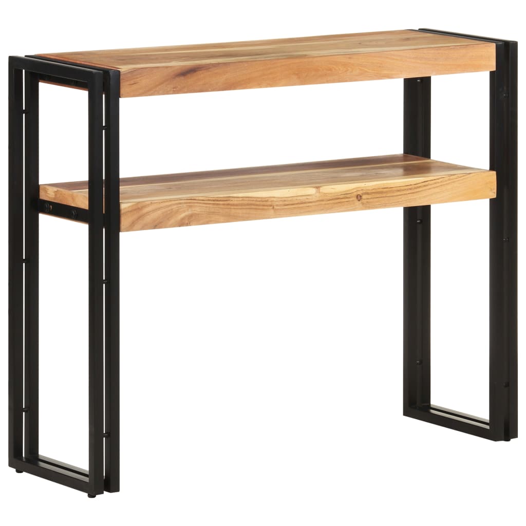 Konsoles galds, 90x30x75 cm, akācijas masīvkoks