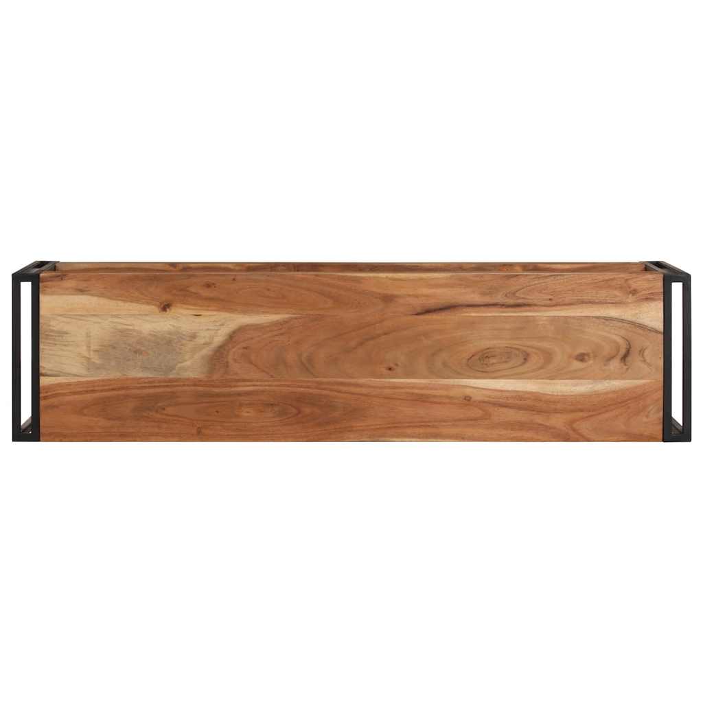 Televizora skapītis, 120x30x40cm, akācijas masīvkoks